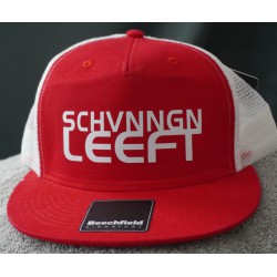 Beechfield Snapback Cap rood